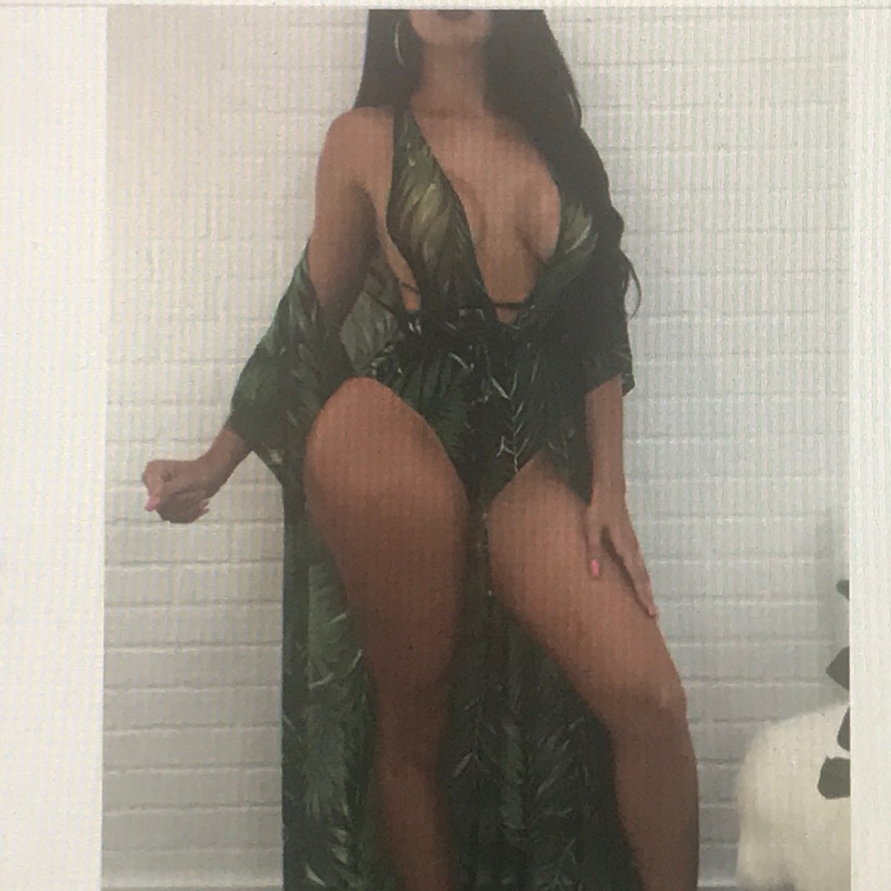 Printed swimsuit brand new